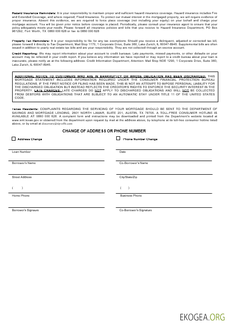 Relevé hypothécaire de la banque Discovery en Afrique du Sud aux formats Word et PDF 3